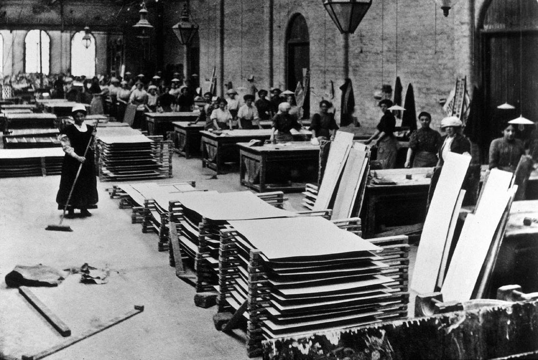 From factory floor to your door – how enamel signs were made