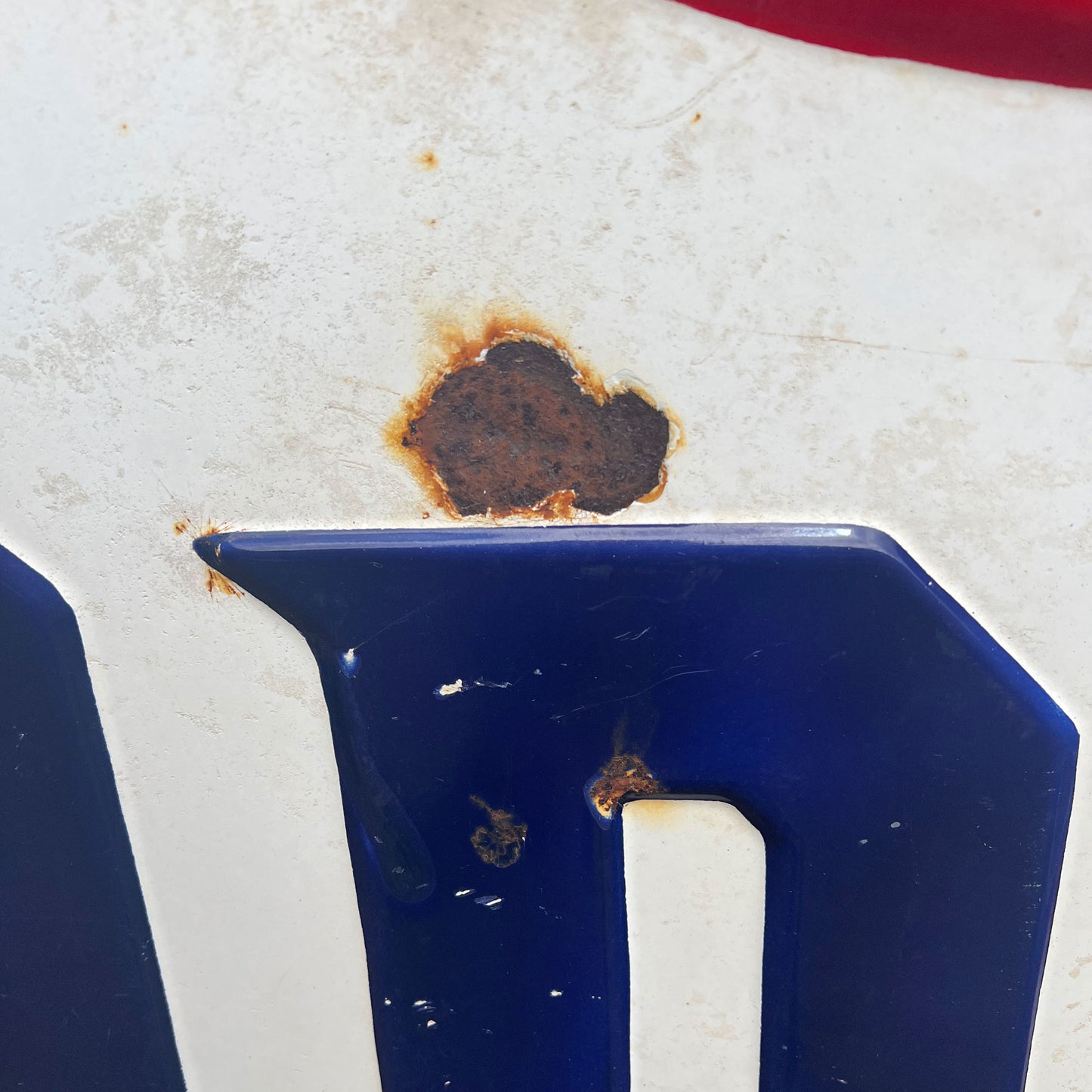 COR Shield Enamel Sign