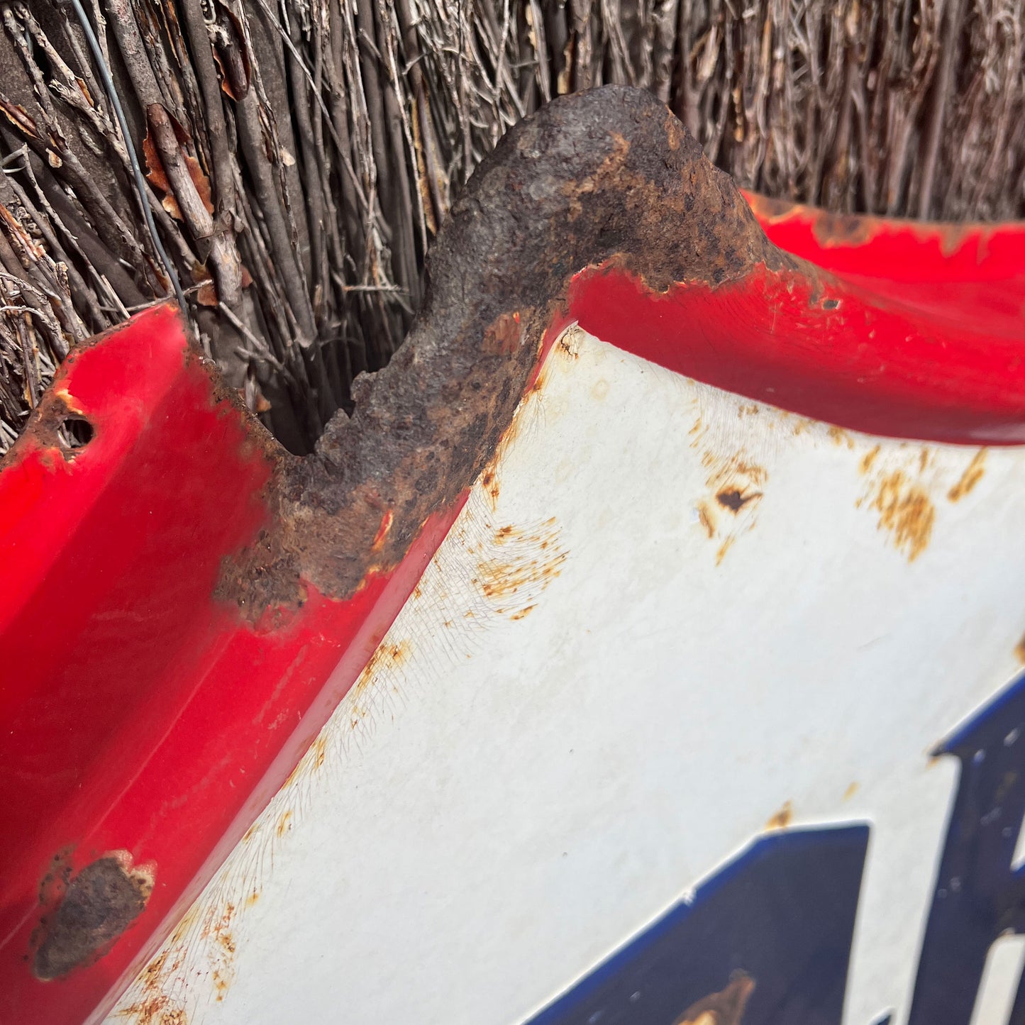 COR Shield Enamel Sign