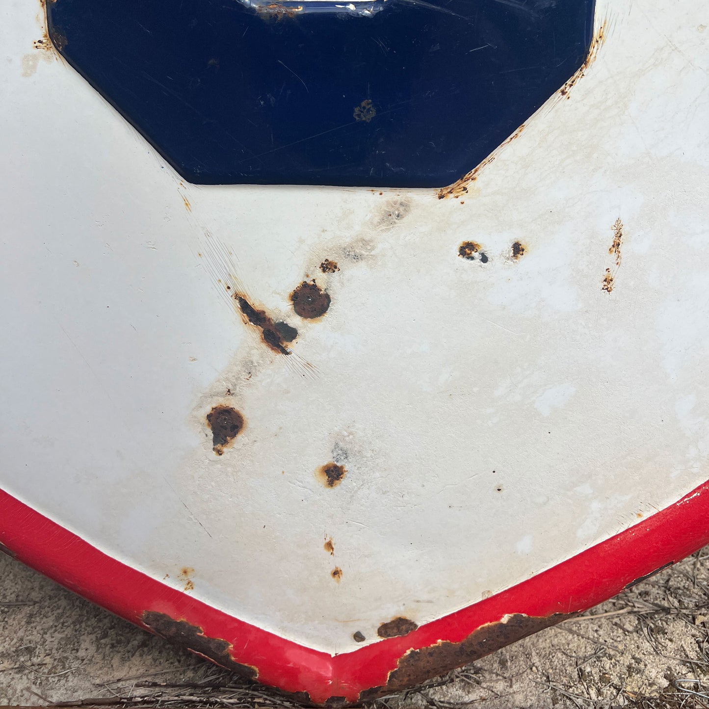 COR Shield Enamel Sign