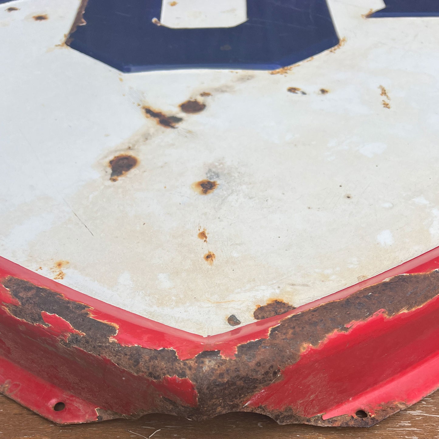 COR Shield Enamel Sign