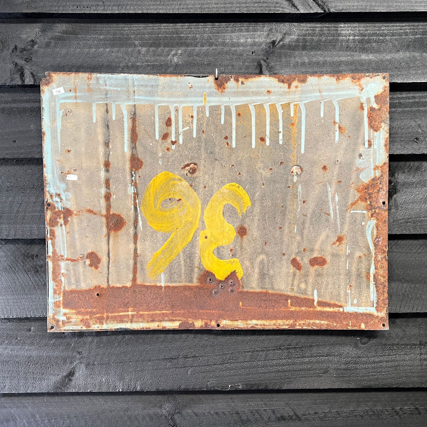 Local Agency Fire Imperial Insurance Co Enamel Sign