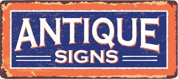 Antique Signs