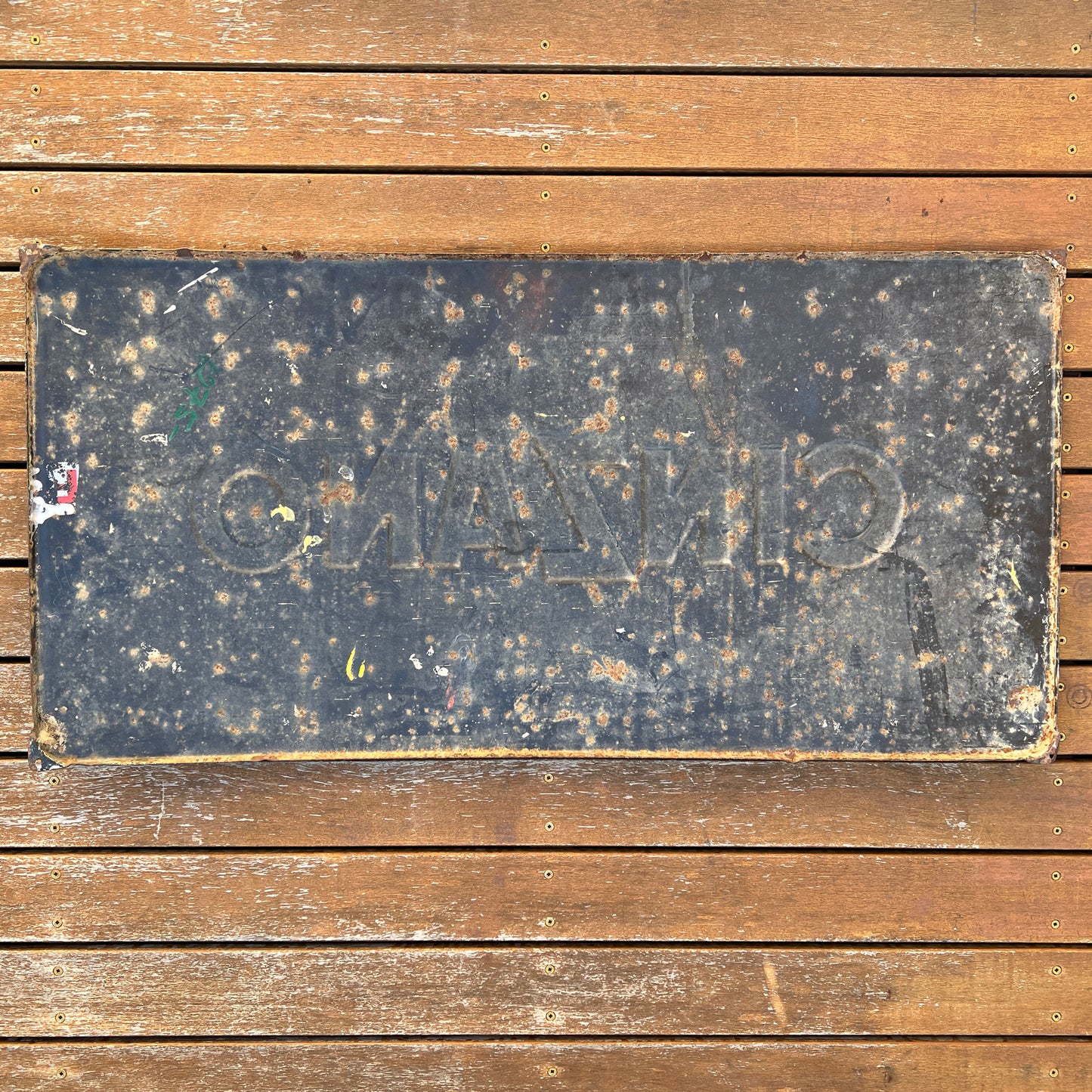 Cinzano à base de vin Enamel Sign