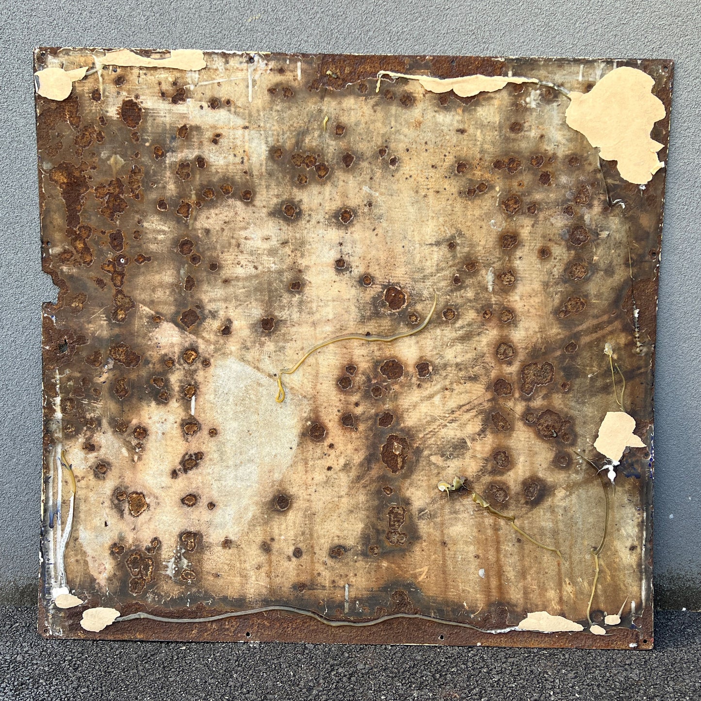 Colmans Starch Enamel Sign