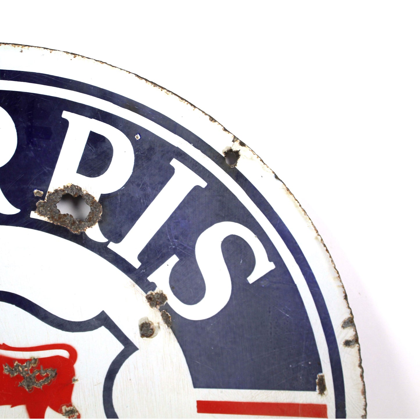 Morris Authorised Dealer Enamel Sign - Double Sided