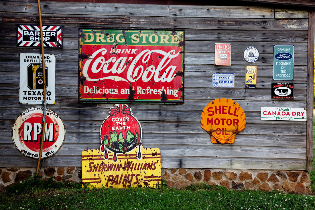 A guide to vintage advertising signs