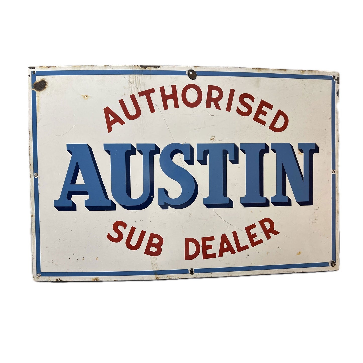 Authorised Austin Sub Dealer Enamel Sign