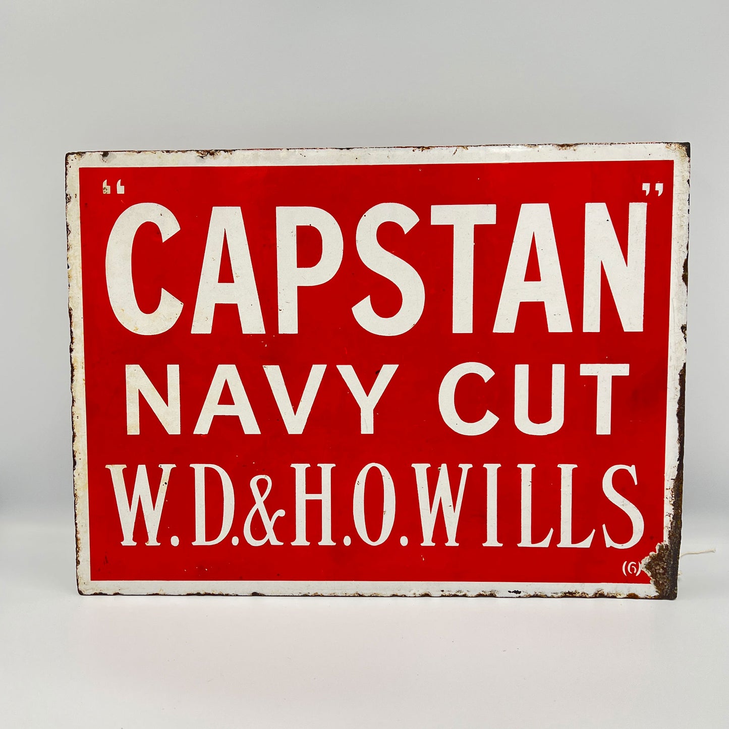 Will`s Gold Flake Cigarettes Capstan Navy Cut Enamel Sign