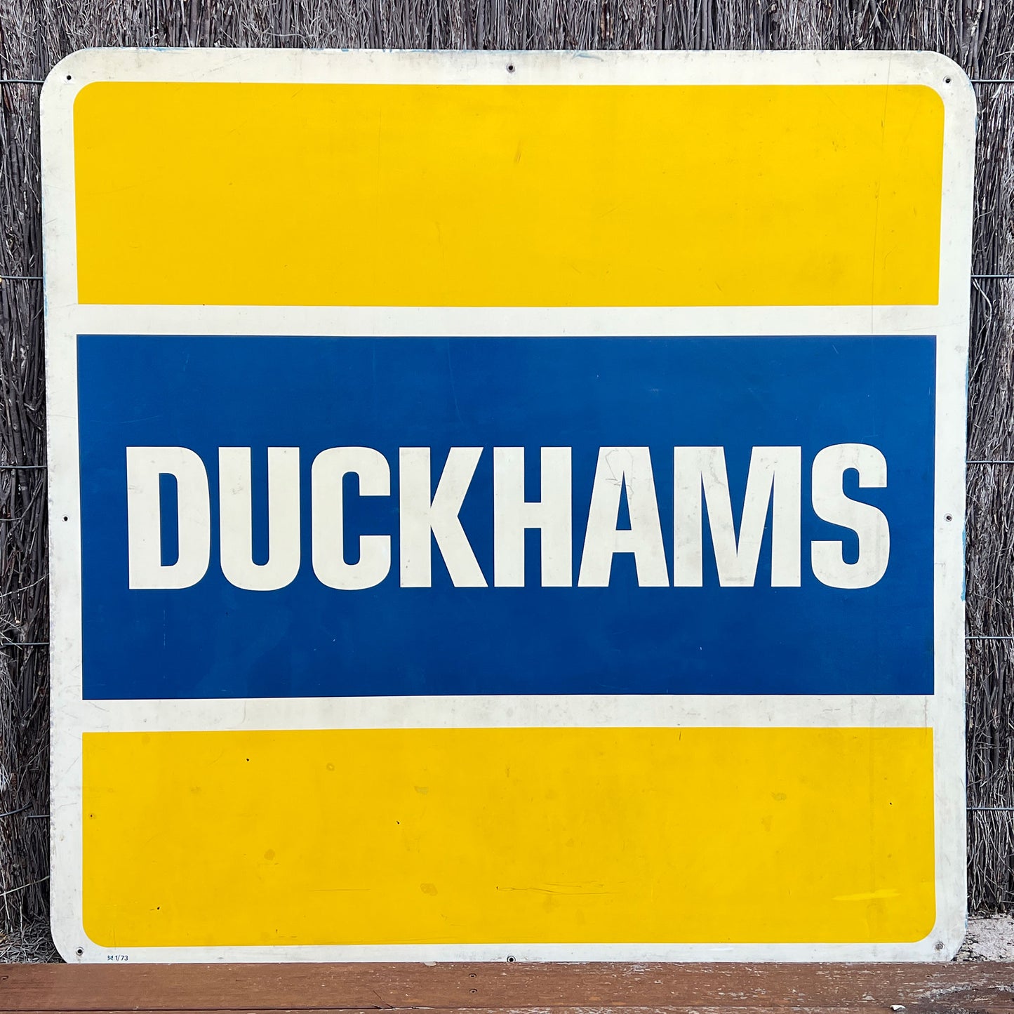 Duckhams Service Screenprinted Signs