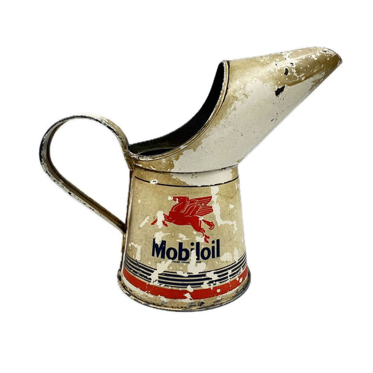 Mobiloil Pegasus Pint Oil Jug