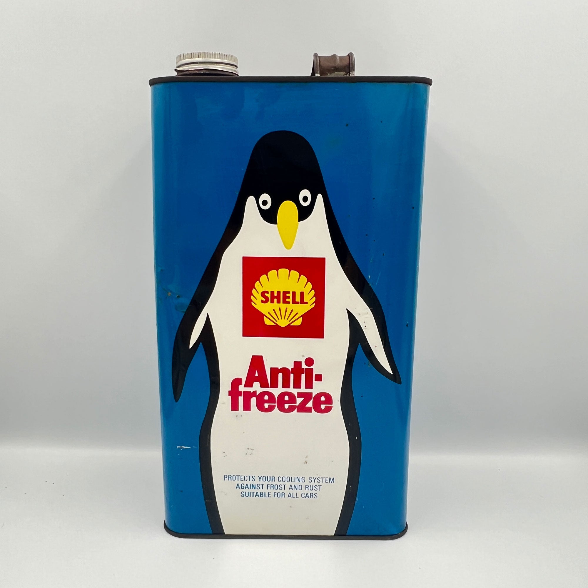 Shell Can Shell Anti-Freeze Gallon Can – Antique Signs