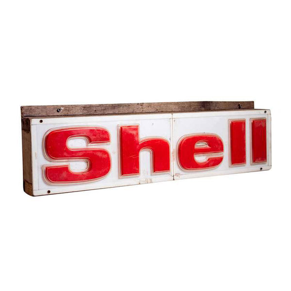 Shell Illuminated Lightbox – Antique Signs