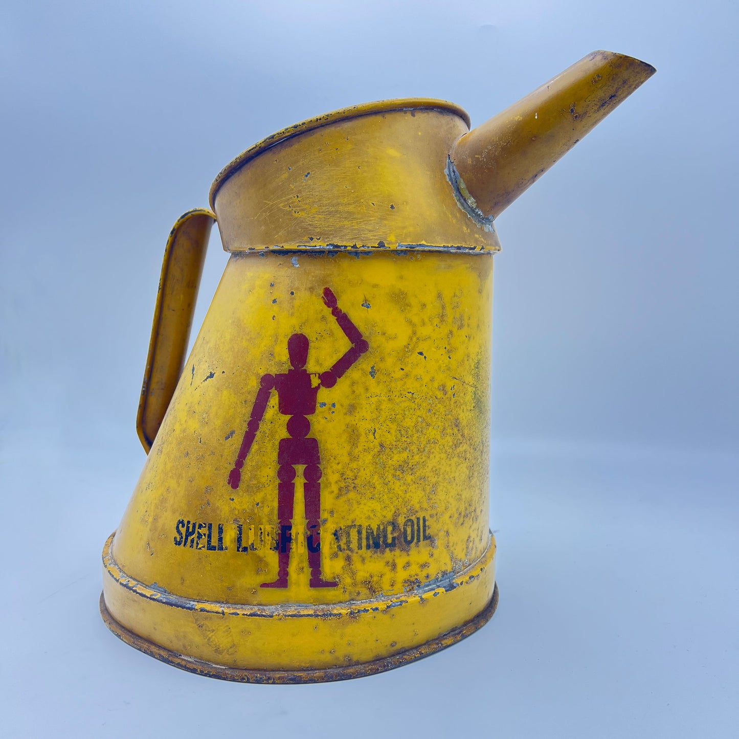 Shell Stickman One Gallon Oil Jug