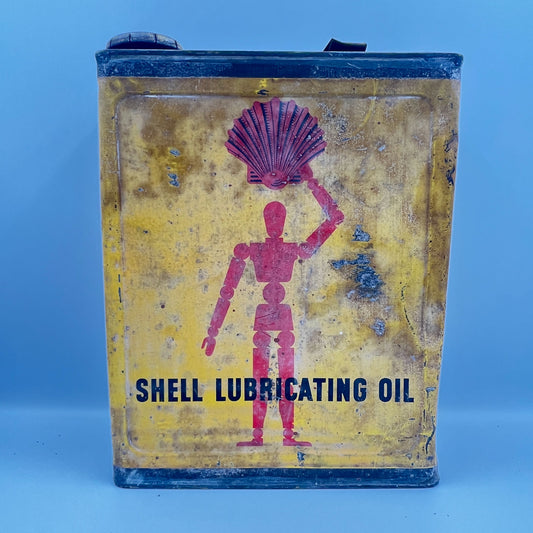 Shell Stickman Lubricating Oil Gallon Tin