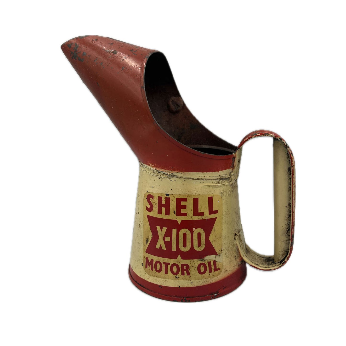 Shell X-100 Motor Oil Pint Jug